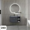Bộ tủ chậu LAVABO 280 Chất liệu Gỗ Sơn Nhiệt