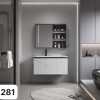 Bộ tủ chậu LAVABO 281 Chất liệu Gỗ Sơn Nhiệt