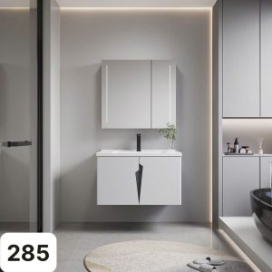 Bộ tủ chậu LAVABO 285 Chất liệu Gỗ