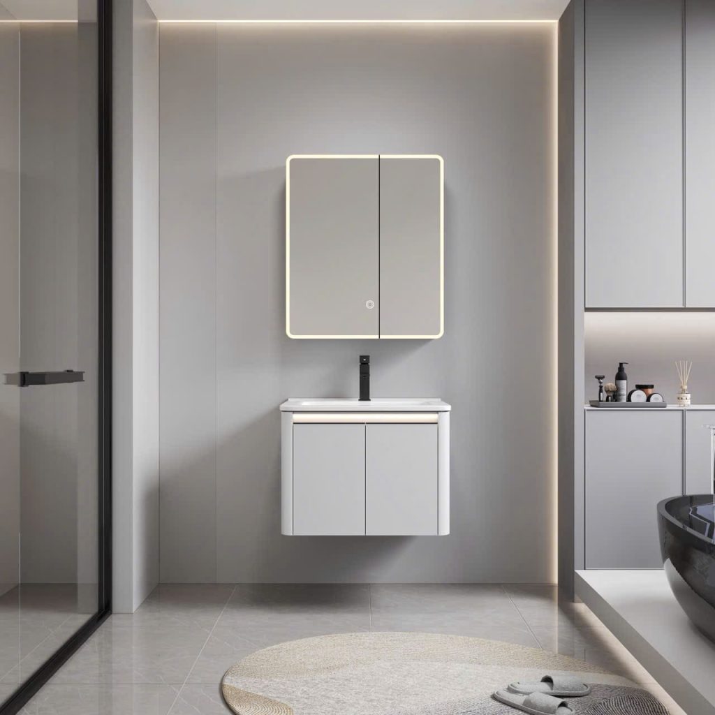 Bộ tủ chậu LAVABO 286 PVC chống nước