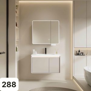 Bộ tủ chậu LAVABO 288 Chất liệu Gỗ