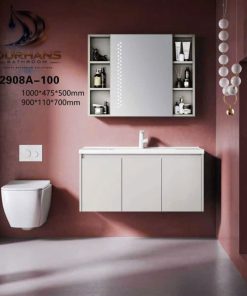 Bộ tủ chậu LAVABO 2908A PC chống nước