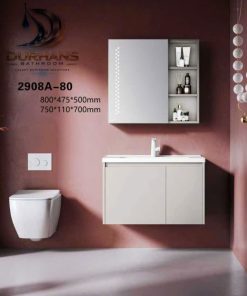 Bộ tủ chậu LAVABO 2908A PC chống nước