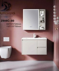 Bộ tủ chậu LAVABO 2908C PC chống nước