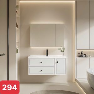 Bộ tủ chậu LAVABO 294 chất liệu Gỗ