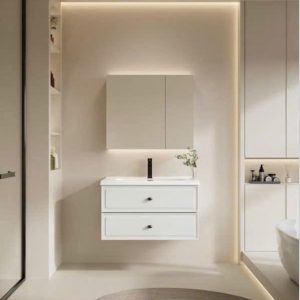 Bộ tủ chậu LAVABO 294 chất liệu Gỗ