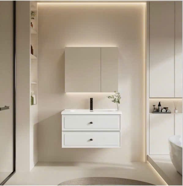 Bộ tủ chậu LAVABO 294 chất liệu Gỗ