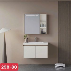 Bộ tủ chậu LAVABO 298 Chất liệu INOX