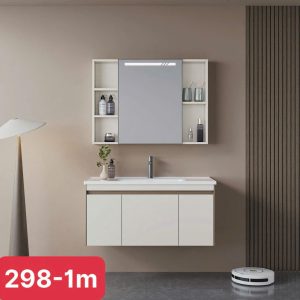 Bộ tủ chậu LAVABO 298 Chất liệu INOX