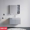 Bộ tủ chậu LAVABO 299 Chất liệu INOX