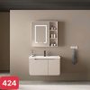 Bộ tủ chậu LAVABO 424 PVC chống nước