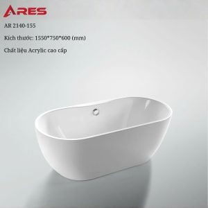 Bồn Tắm ARES AR2140-155 Đặt Sàn
