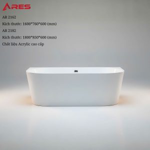 Bồn Tắm ARES AR2162 Đặt Sàn