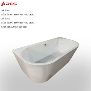 Bồn Tắm ARES AR2162 Đặt Sàn