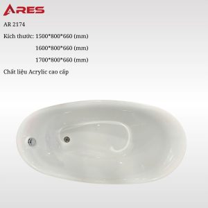 Bồn Tắm ARES AR2174 Đặt Sàn