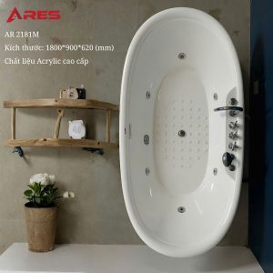 Bồn Tắm ARES AR2181M Massager Đặt Sàn