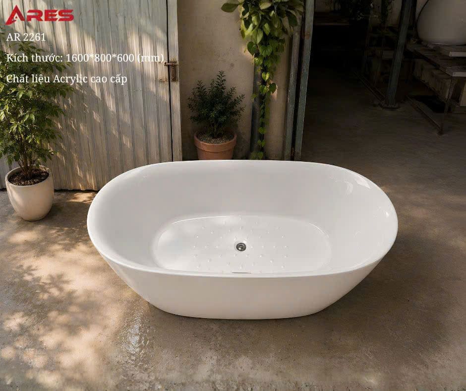 Bồn Tắm ARES AR2261 Đặt Sàn