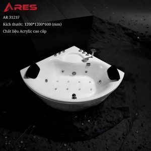 Bồn Tắm ARES AR3121F Massager Đặt Sàn
