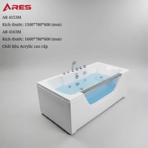 Bồn Tắm ARES AR4153M Massager Đặt Sàn