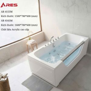Bồn Tắm ARES AR4153M Massager Đặt Sàn