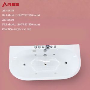 Bồn Tắm ARES AR4162M Massager Đặt Sàn