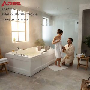 Bồn Tắm ARES AR4172MP Massager Đặt Sàn