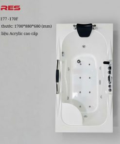 Bồn Tắm ARES AR4177-170F Massager Đặt Sàn