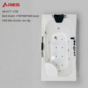 Bồn Tắm ARES AR4177-170F Massager Đặt Sàn