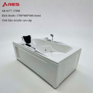 Bồn Tắm ARES AR4177-170M Massager Đặt Sàn