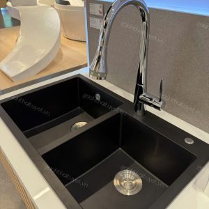 Chậu bếp đôi đặt bàn 820MM mã FFASX902