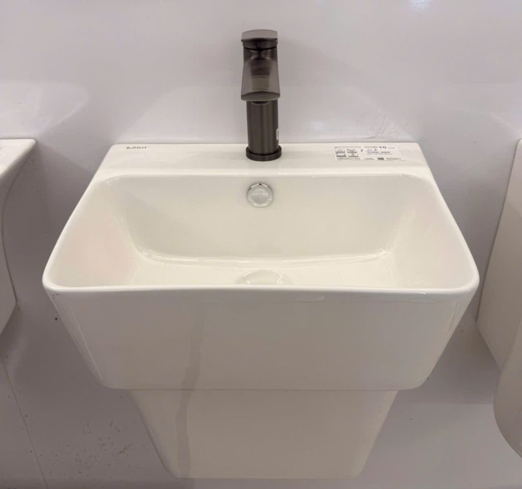 Chậu liền khối chân lửng Kolni 6600