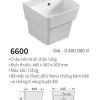 Chậu liền khối chân lửng Kolni 6600