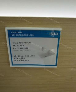 Chậu rửa Âm bàn INAX mã AL-2298V