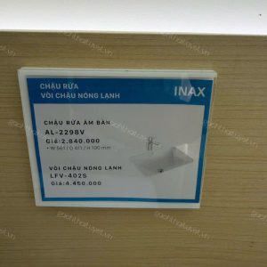 Chậu rửa Âm bàn INAX mã AL-2298V