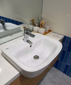 Chậu rửa đặt nửa bàn LOVEN INAX mã 0533-WT