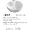 Chậu rửa đặt trên bàn đá Kolni mã 1090A