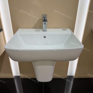 Chậu rửa treo tường kết hợp chân chậu INAX mã AL-312V + L- 298VC