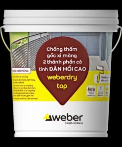 Chống Thấm Gốc Xi Măng 2 Thành Phần WEBERDRY TOP