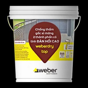 Chống Thấm Gốc Xi Măng 2 Thành Phần WEBERDRY TOP