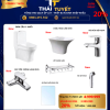 Combo Thiết bị vệ sinh TT114