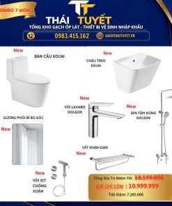 Combo Thiết bị vệ sinh TT118