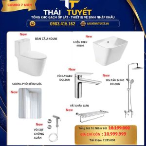 Combo Thiết bị vệ sinh TT118