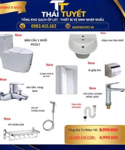 Combo Thiết bị vệ sinh TT119