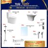 Combo Thiết bị vệ sinh TT120