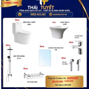 Combo Thiết bị vệ sinh TT120