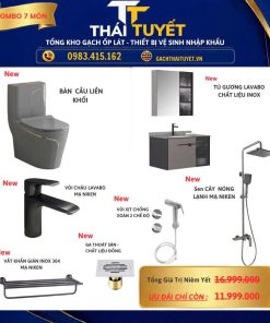 Combo Thiết bị vệ sinh TT121
