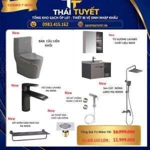 Combo Thiết bị vệ sinh TT121