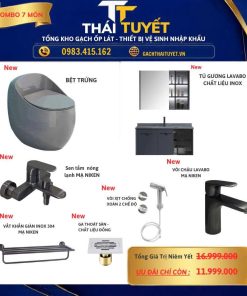 Combo Thiết bị vệ sinh TT122