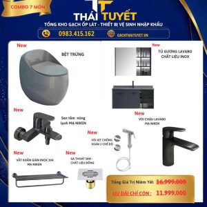 Combo Thiết bị vệ sinh TT122