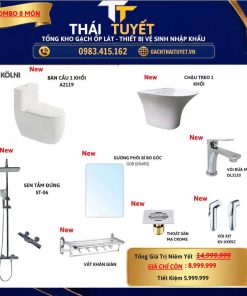 Combo Thiết bị vệ sinh TT123
